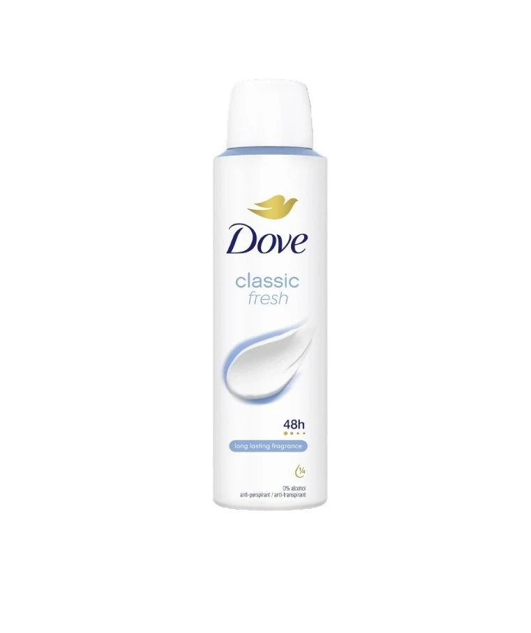 DOVE ANTIPERSPIRANT DEO 250ML CLASSIC FRESH